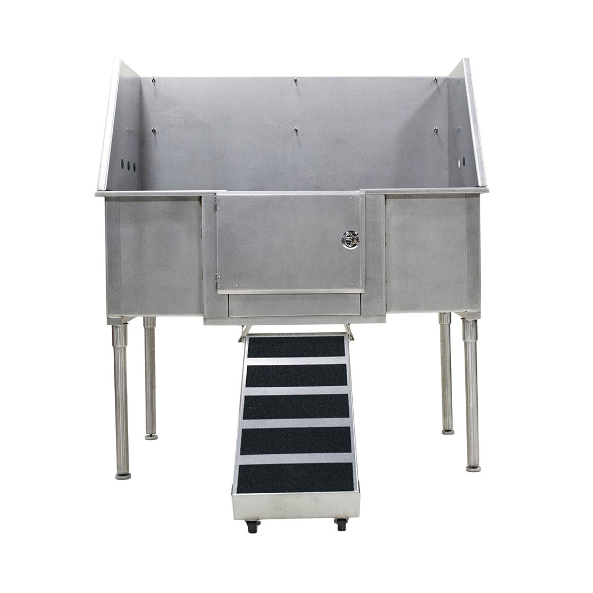 Petology Lux Grooming Stationary Stainless Steel Tub