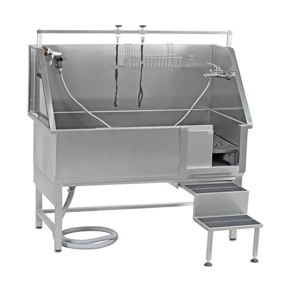 Master Equipment Pro Deluxe II Stainless Steel Dog Grooming Tub